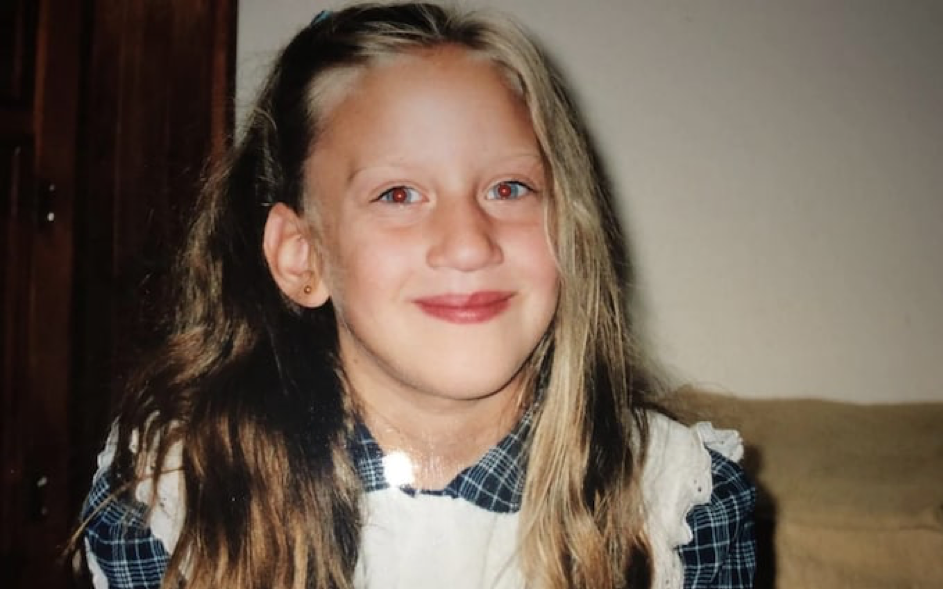 Lacie Jones, pictured as a child, whose stepfather, a senior Jehovah’s Witness, was recently jailed for abusing her when she was younger